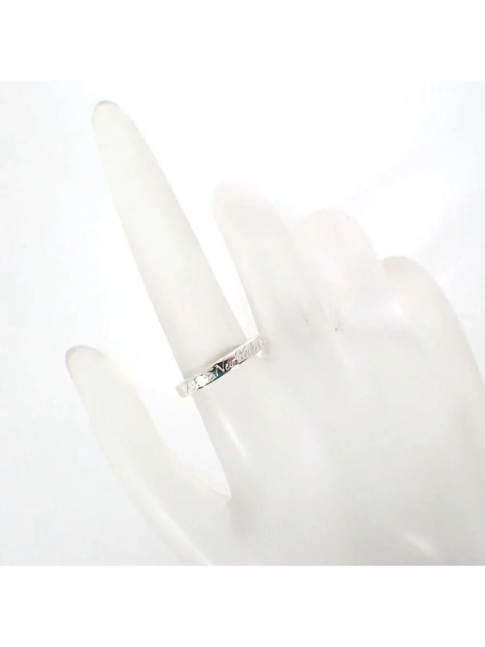 Tiffany & Co 925 Notes Narrow Ring
